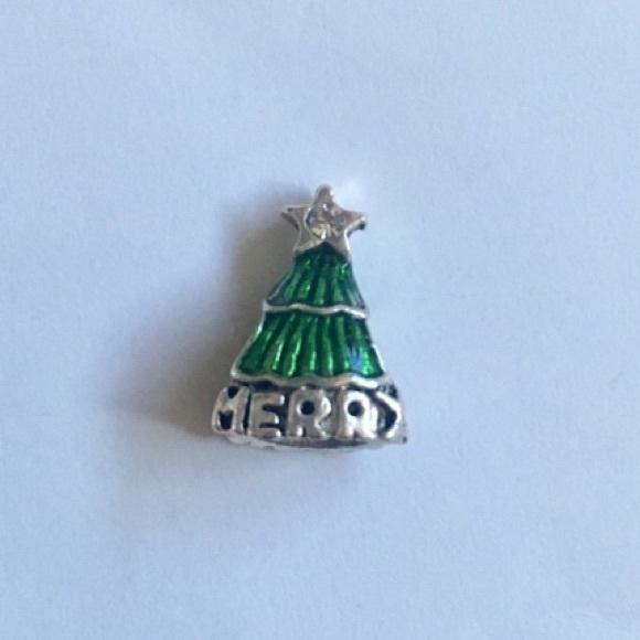 Jewelry - Merry Christmas Tree Sparkle Bead Charm